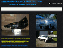 Tablet Screenshot of kellinperformancetrans.com